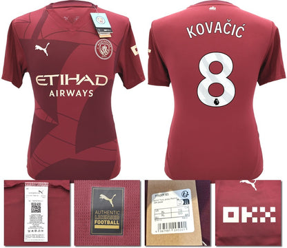 BNWT 2024 2025 MAN CITY PUMA THIRD KOVACIC 8 FOOTBALL SHIRT