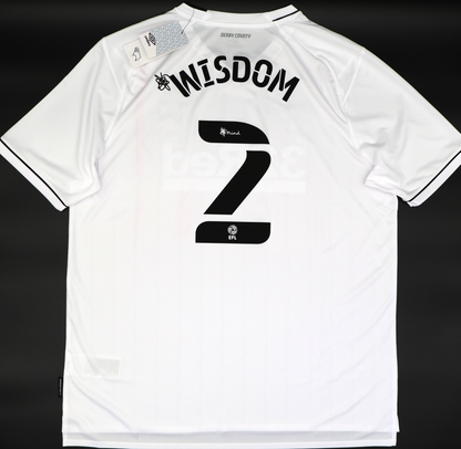 BNWT 2020 2021 DERBY HOME UMBRO FOOTBALL SHIRT WISDOM 2 MEN'S XXL