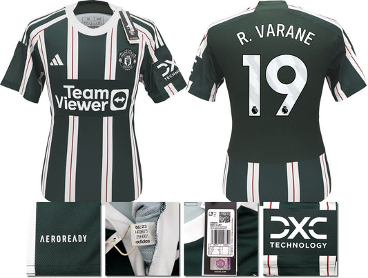 BNWT 2023 2024 MAN UTD ADIDAS AWAY SHIRT R. VARANE 19