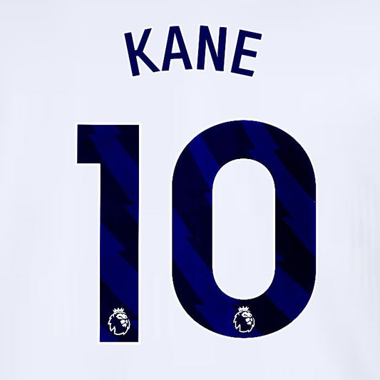 2024 2025 TOTTENHAM KANE 10 BLUE HOME PLAYER SIZE NAME SET