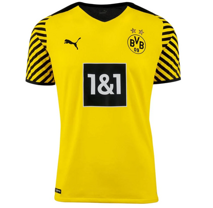 BNWT 2021 2022 BORUSSIA DORTMUND PUMA HOME SHIRT MENS MEDIUM