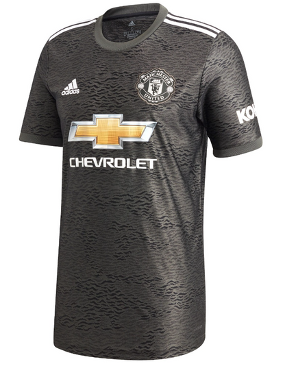 BNWT 2020 2021 MAN UNITED ADIDAS AWAY FOOTBALL SHIRT MEN'S MEDIUM