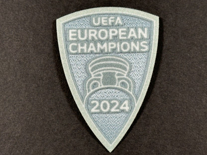 2024 OFFICIAL SPORTING ID SPAIN UEFA 2024 EUROPEAN CHAMPIONS SHIELD SLEEVE PATCH