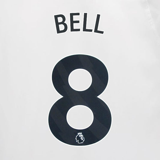 2023 2024 MAN CITY BELL 8 BLACK AWAY PLAYER SIZE NAME SET