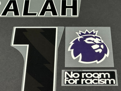 2023 2025 M. SALAH 11 OFFICIAL AVERY DENNISON BLACK PLAYER SIZE NAME + PATCHES