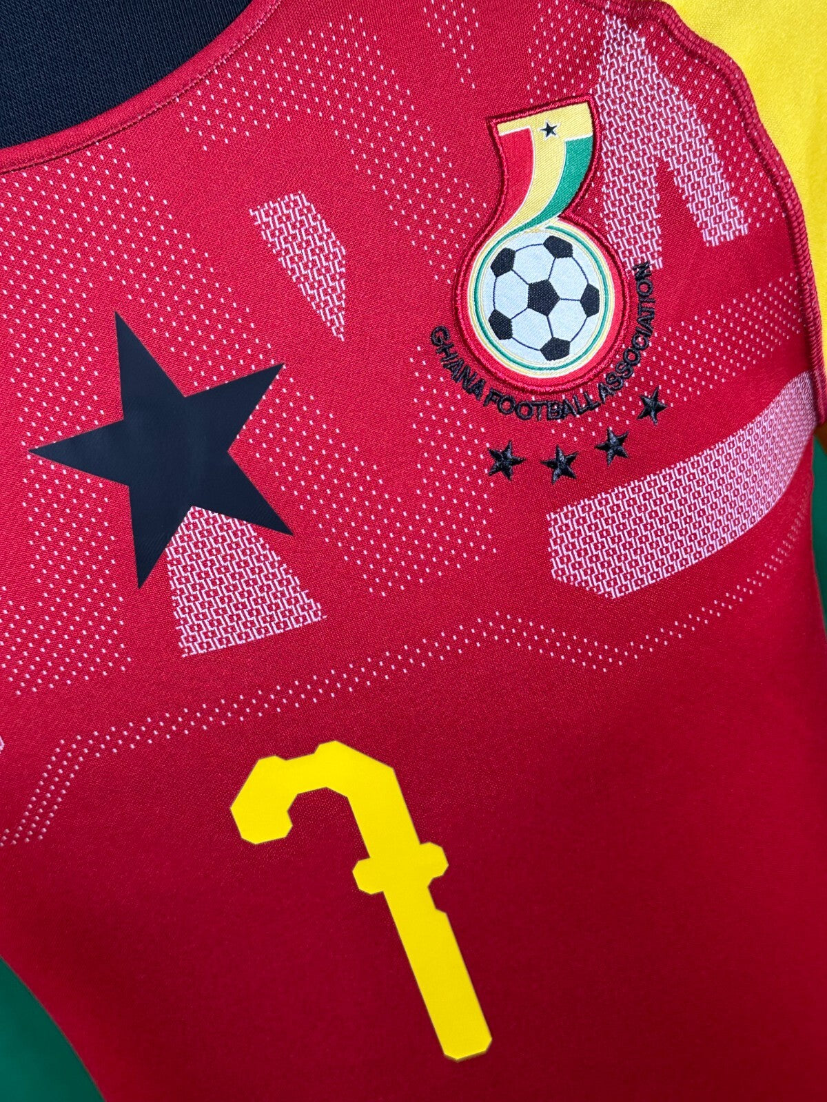 BRAND NEW PUMA GHANA 2018 2019 ATSU 7 HOME FOOTBALL SHIRT MEN'S SMALL