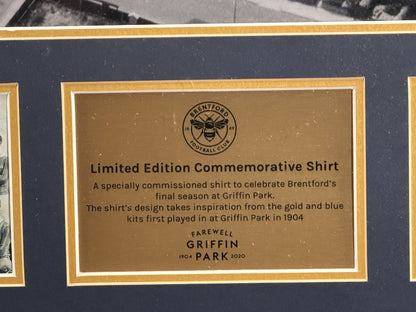 LIMITED EDITION 2020 BRENTFORD FC COMMEMORATIVE SHIRT FINAL SEASON