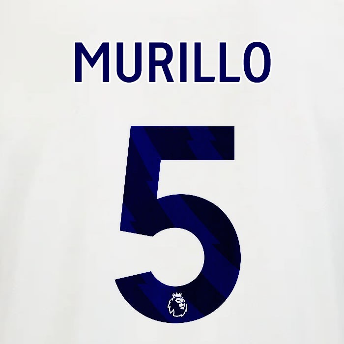 2025 2026 OFFICIAL NOTTINGHAM MURILLO 5 BLUE AWAY PLAYER SIZE NAMESET