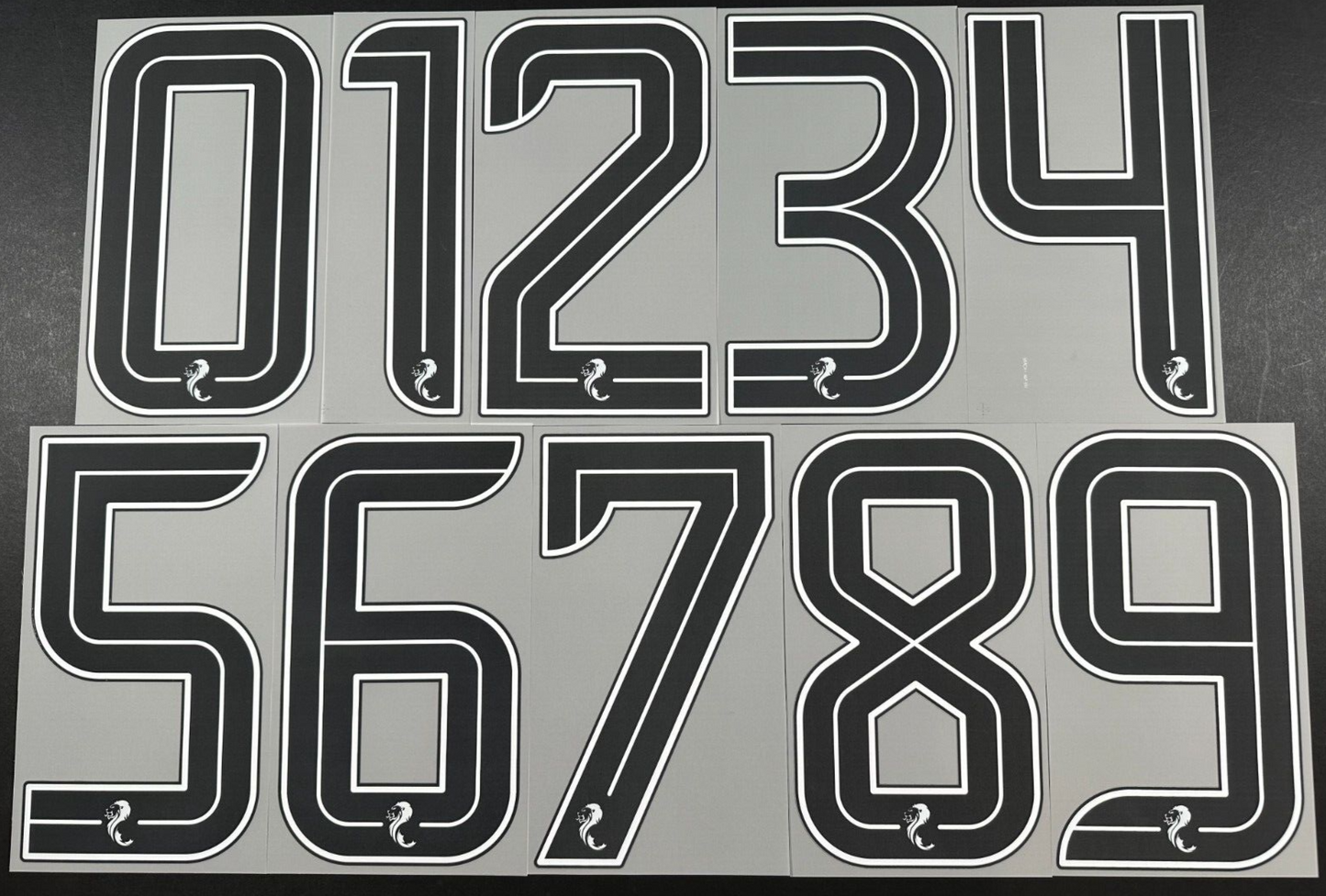 2024 2025 OFFICIAL ELMS UK SCOTTISH SPFL BLACK PLAYER SIZE SHIRT NUMBERS