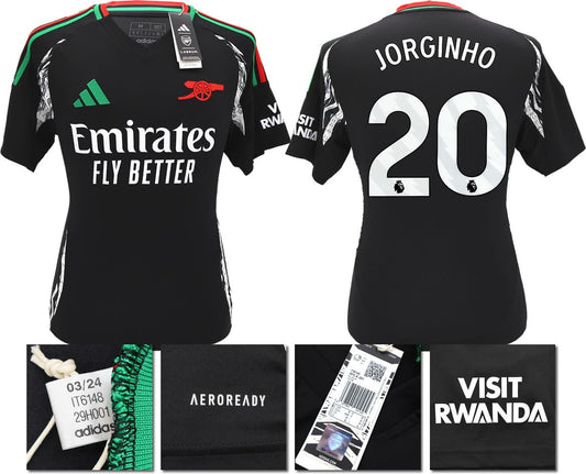 BNWT 2024/2025 ARSENAL F.C. ADIDAS AWAY SHIRT JORGINHO 20