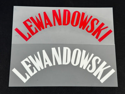 2020 2021 OFFICIAL POLAND LEWANDOWSKI 9 HOME & AWAY RED KIDS SIZE NAME BLOCK