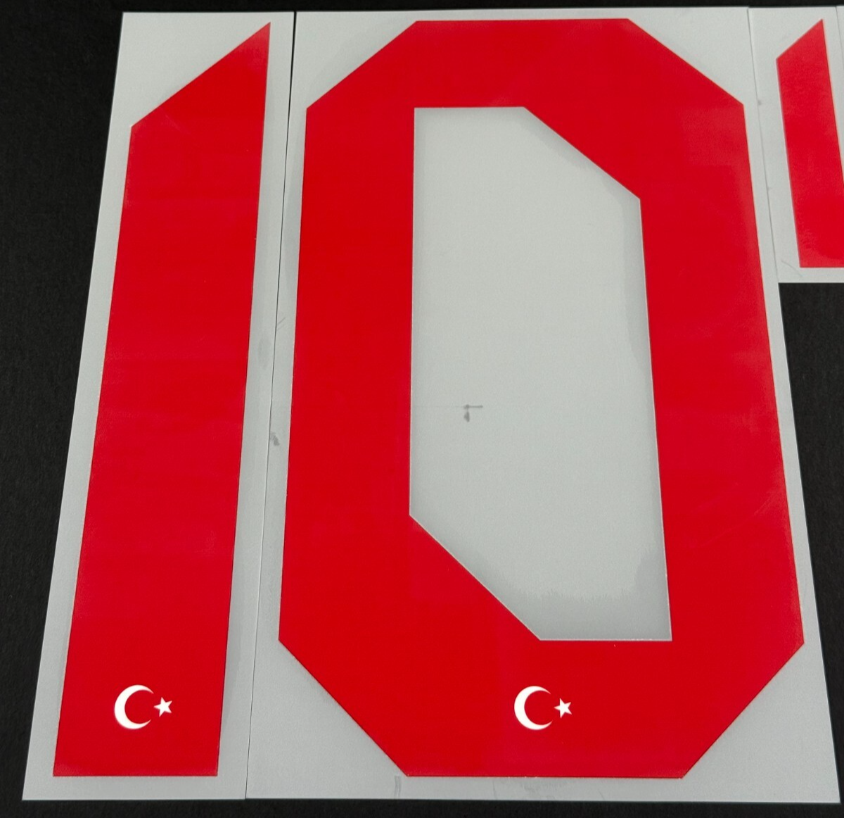 TURKEY 2020-2021 OFFICIAL ARDA 10 AWAY RED PLAYER SIZE NAME SET