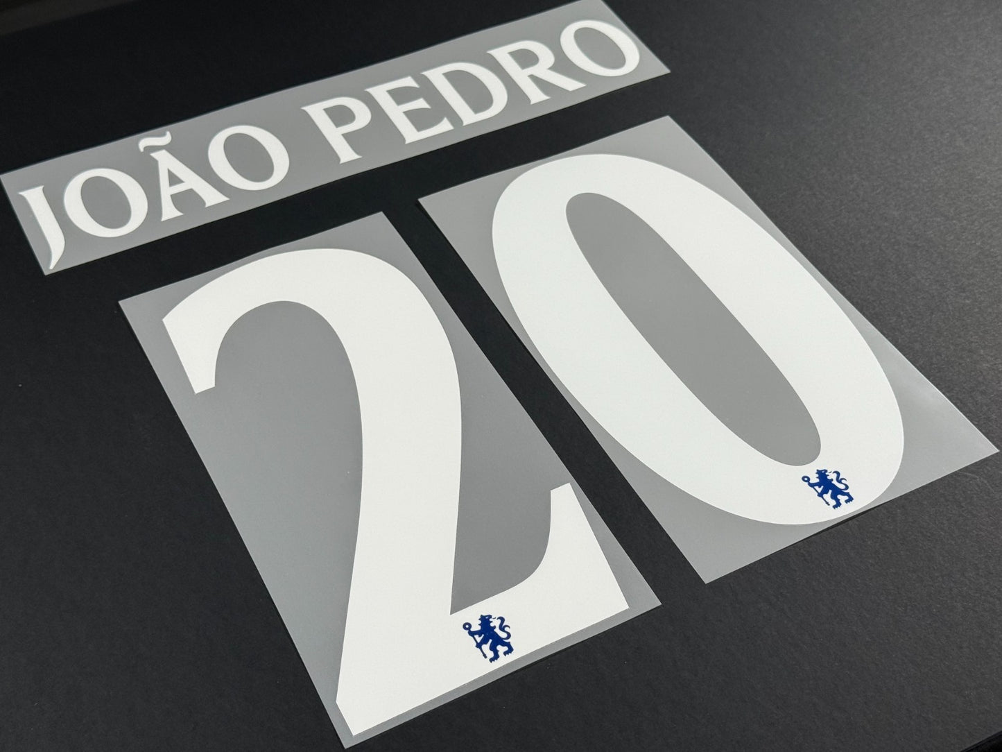 2025 2026 OFFICIAL CHELSEA JOAO PEDRO 20 HOME CUP PRINT PLAYER SIZE NAMESET