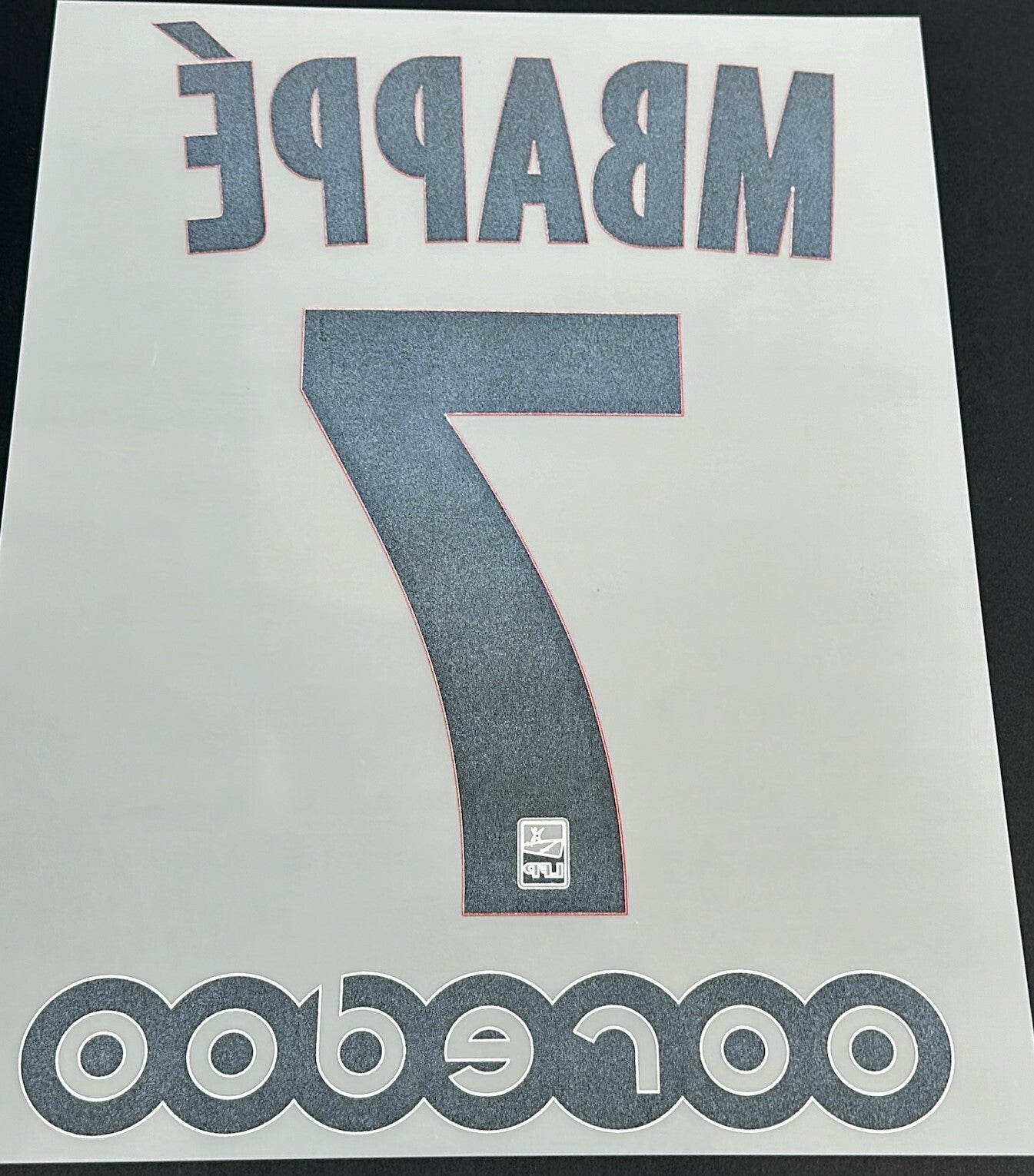 2019 2020 PSG MBAPPE 7 OFFICIAL MONBLASON HOME PLAYER SIZE NAME SET