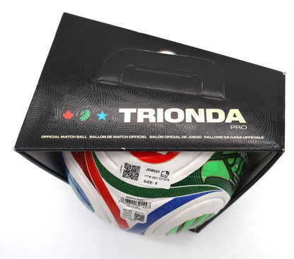 BNIB OFFICIAL ADIDAS TRIONDA PRO WORLD CUP 2026 MATCH BALL SIZE 5 (JD8021)