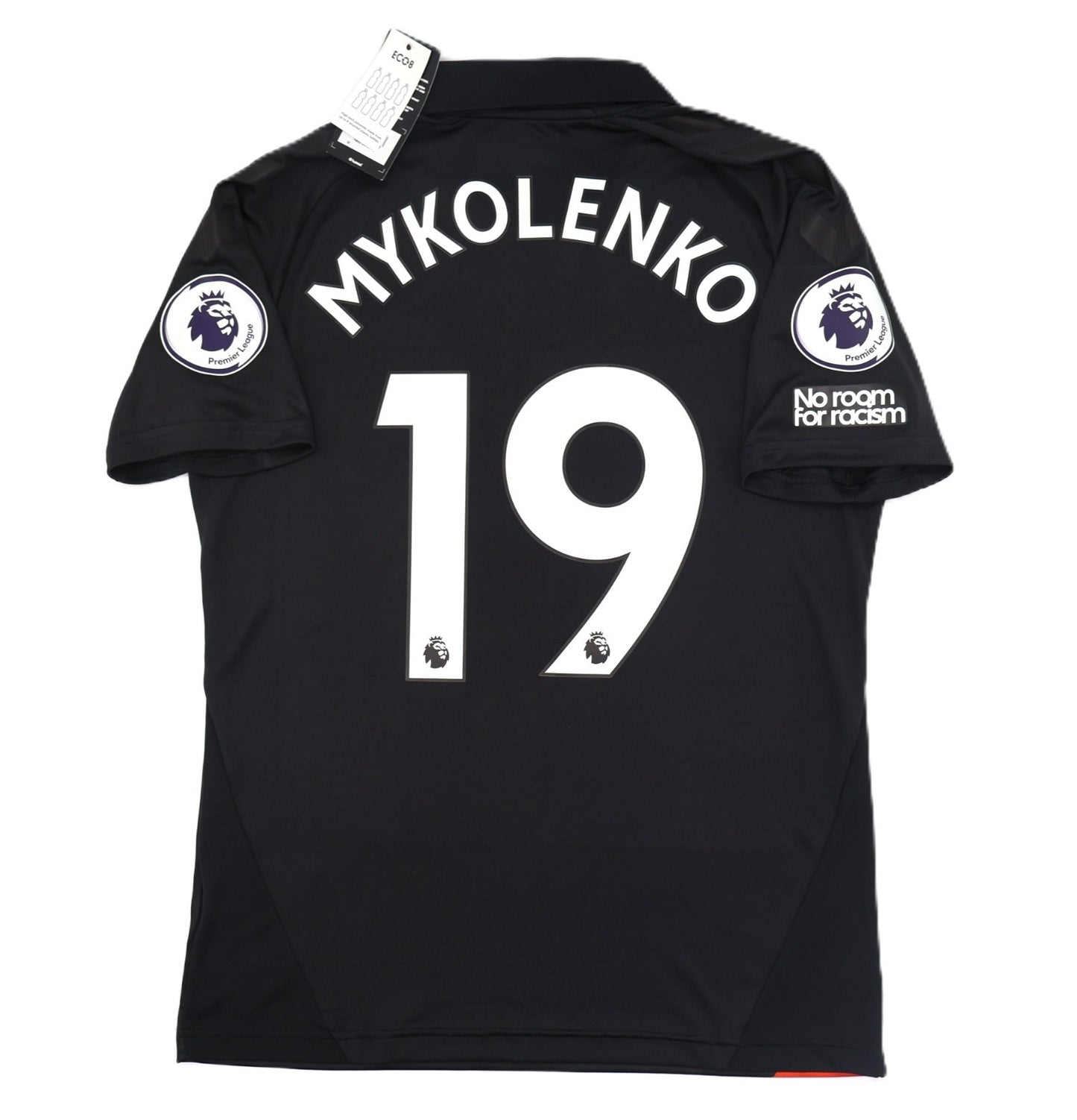 BNWT 2021 2022 HUMMEL EVERTON AWAY SHIRT MYKOLENKO 19 + PATCHES MENS SIZE MEDIUM