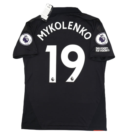 BNWT 2021 2022 HUMMEL EVERTON AWAY SHIRT MYKOLENKO 19 + PATCHES MENS SIZE MEDIUM
