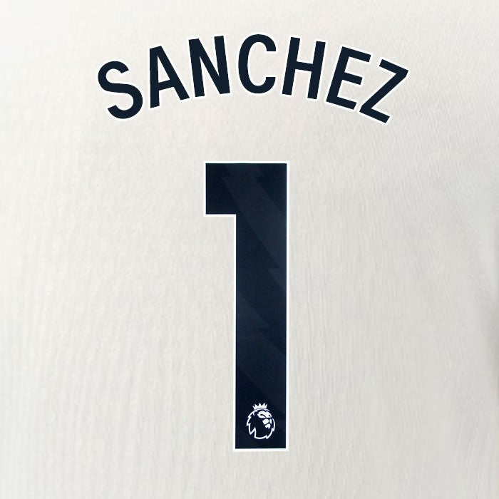 2025 2026 OFFICIAL CHELSEA SANCHEZ 1 BLACK AWAY PLAYER SIZE NAMESET