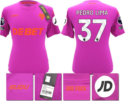 BNWT 2024/2025 WOLVES F.C. SUDU THIRD SHIRT PEDRO LIMA 37