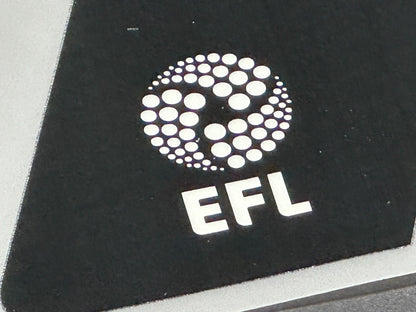 2025 2026 OFFICIAL EFL FOOTBALL LEAGUE BLACK PLAYER SIZE SHIRT NUMBERS