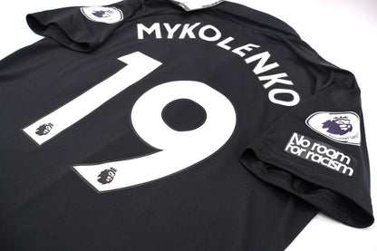 BNWT 2021 2022 HUMMEL EVERTON AWAY SHIRT MYKOLENKO 19 + PATCHES MENS SIZE MEDIUM