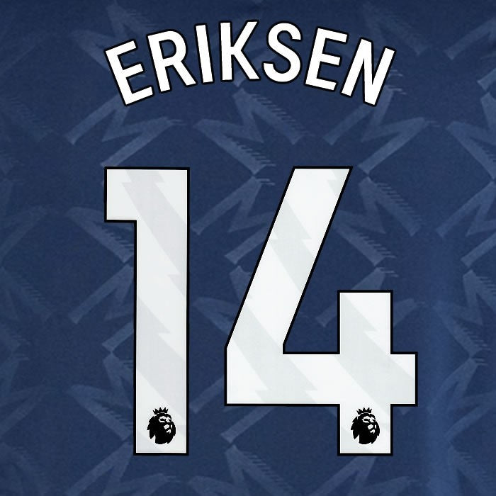 2024 2025 MANCHESTER UNITED ERIKSEN 14 AWAY WHITE PLAYER SIZE NAMESET