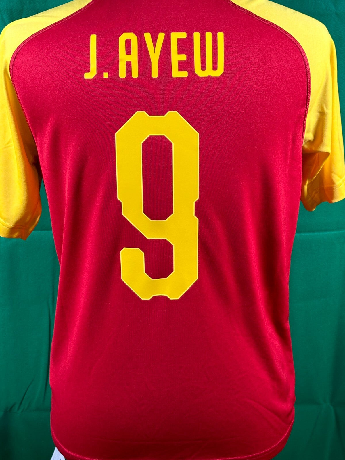 BRAND NEW PUMA GHANA 2018 2019 J. AYEW 9 HOME FOOTBALL SHIRT MEN'S MEDIUM