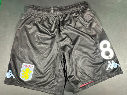 BRAND NEW 2020 2021 KAPPA ASTON VILLA AWAY FOOTBALL SHORTS #8 MENS MEDIUM
