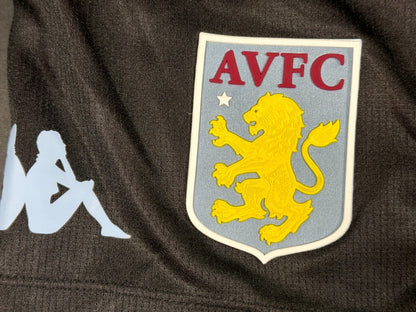 BRAND NEW 2020 2021 KAPPA ASTON VILLA AWAY FOOTBALL SHORTS #8 MENS MEDIUM