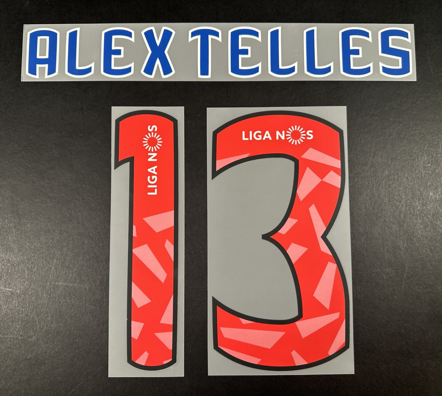 FC PORTO 2019 2021 OFFICIAL ALEX TELLES 13 HOME PLAYER SIZE NAMESET