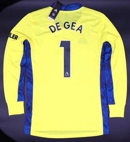 BNWT 2020 2021 MAN UNITED ADIDAS DE GEA 1 AWAY GOALKEEPER SHIRT