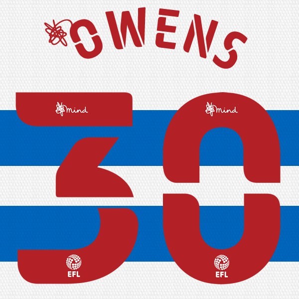QPR 2020 2021 OFFICIAL OWENS 30 HOME PLAYER SIZE NAME SET