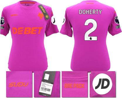 BNWT 2024/2025 WOLVES F.C. SUDU THIRD SHIRT DOHERTY 2