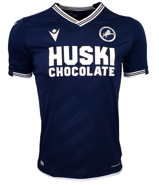 BNWT 2020 2021 MILLWALL HOME MACRON FOOTBALL SHIRT MEN'S SMALL