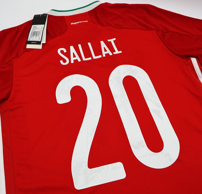 BNWT HUNGARY ADIDAS HOME 2020 2021 SALLAI 20 SHIRT MENS MEDIUM