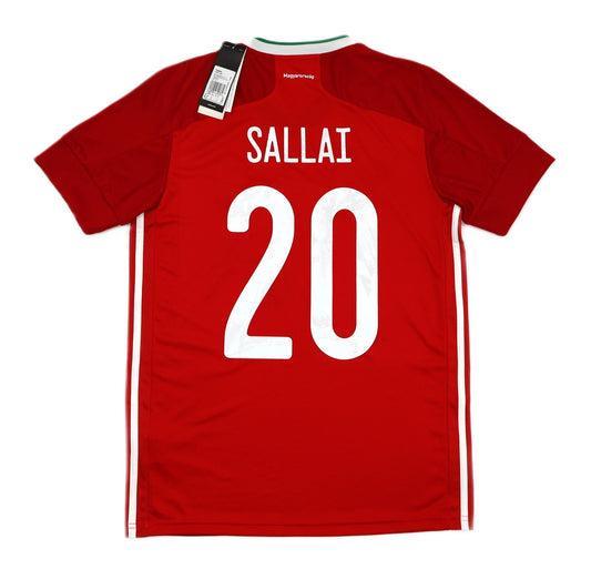 BNWT HUNGARY ADIDAS HOME 2020 2021 SALLAI 20 SHIRT MENS MEDIUM