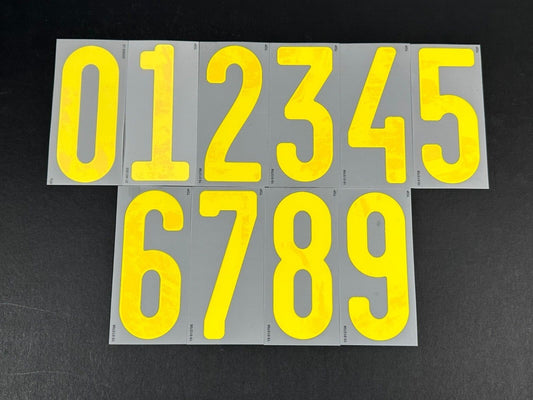 2020 2021 OFFICIAL DekoGraphics SWEDEN AWAY YELLOW FRONT SHIRT NUMBERS 110MM