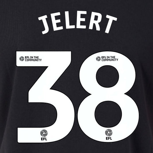 25 26 SOUTHAMPTON FC JELERT 38 OFFICIAL WHITE HOME PLAYER SIZE NAME SET 230MM