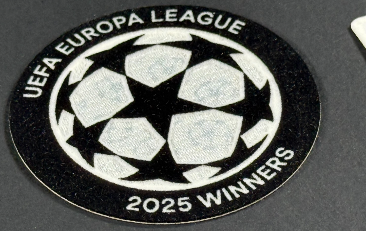 2025 OFFICIAL SPORTING ID UEFA EUROPA LEAGUE WINNERS SLEEVE PATCHES - TOTTENHAM