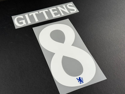 2025 2026 OFFICIAL CHELSEA HOME GITTENS 8 CUP PRINT PLAYER SIZE NAMESET