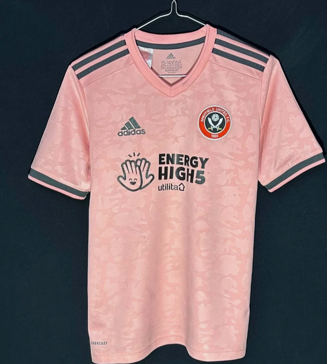 BNWT 2020 2021 SHEFFIELD UNITED AWAY ADIDAS SHIRT KIDS 13-14 YEARS