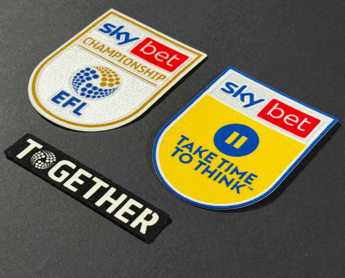 22 23 EFL SKY BET CHAMPIONSHIP OFFICIAL CHAMPIONSHIP SLEEVE PATCH SET