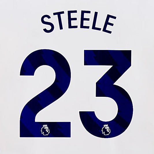 2024 2025 OFFICIAL BRIGHTON STEELE 23 HOME BLUE PLAYER SIZE NAMESET
