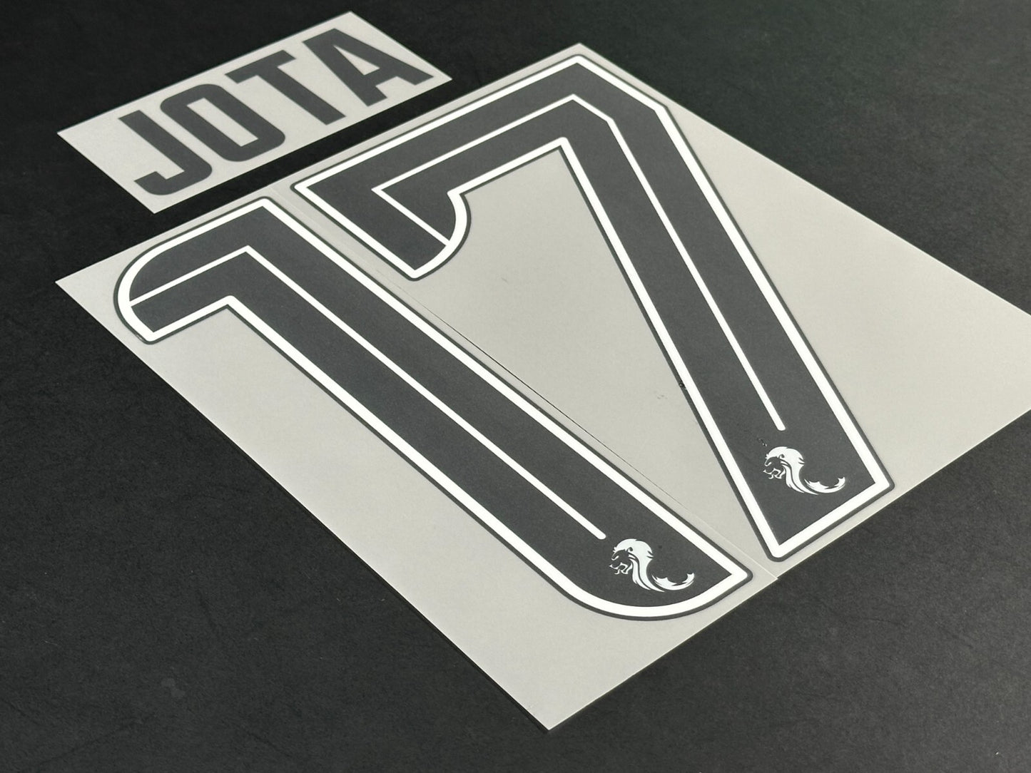 CELTIC 2023-2024 OFFICIAL SPORTING ID JOTA 17 HOME PLAYER SIZE NAME SET