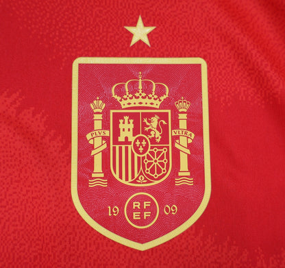 BNWT 2024 EUROS SPAIN ADIDAS AUTHENTIC HOME SHIRT LAMINE YAMAL 19 MEN'S MEDIUM