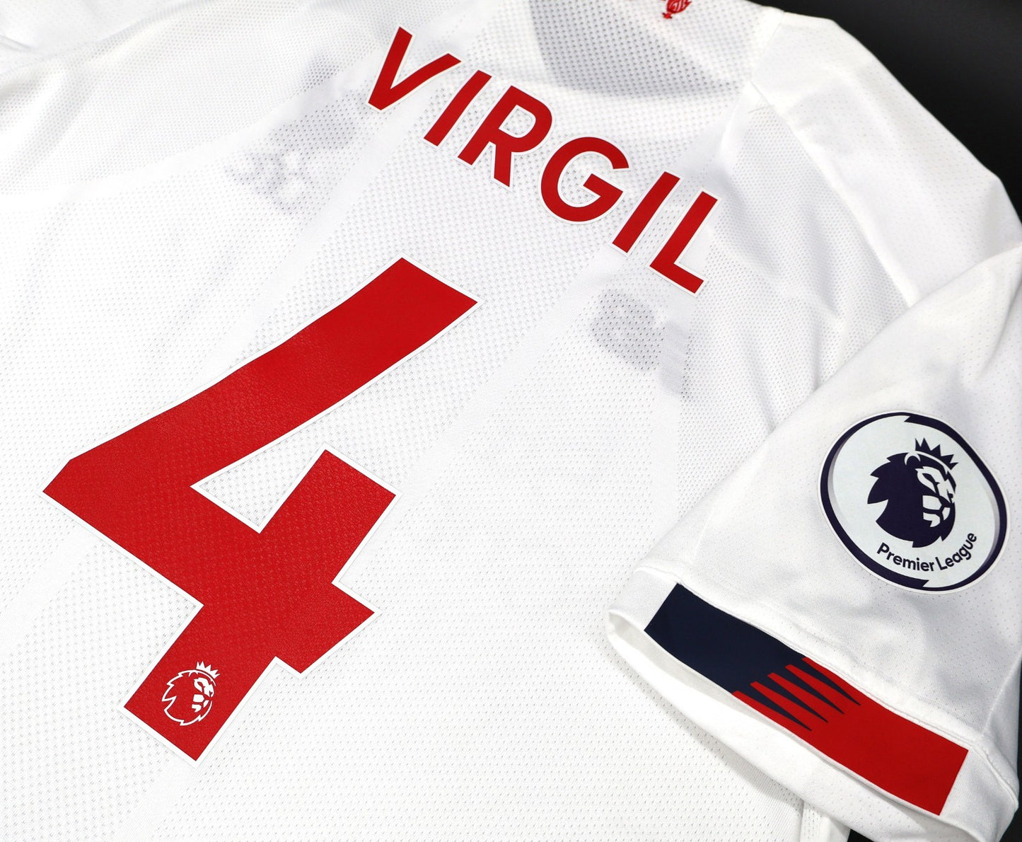 BNWT 2019 2020 NEW BALANCE LIVERPOOL AWAY SHIRT VIRGIL 4 + PATCH MENS SIZE LARGE