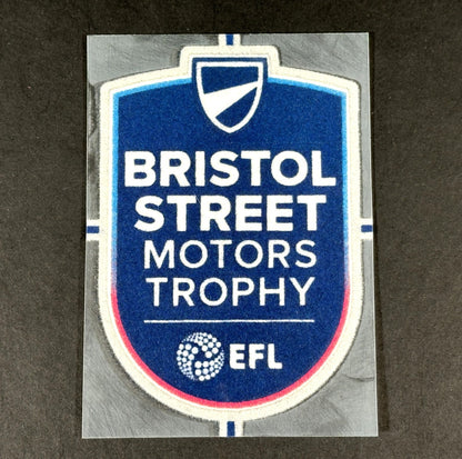2024 EFL BRISTOL STREET MOTORS TROPHY OFFICIAL FELT FLOCK SLEEVE PATCH 100MM