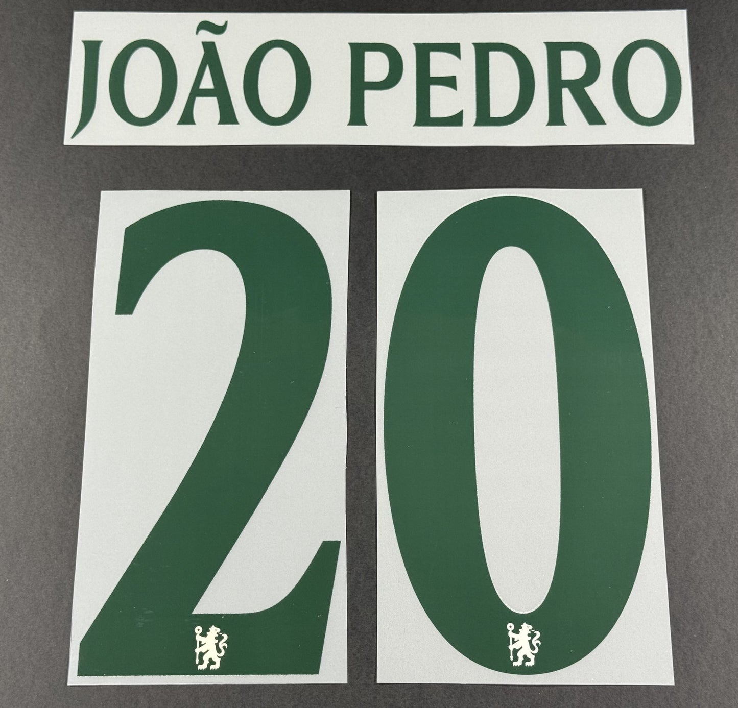 2025 2026 OFFICIAL CHELSEA JOAO PEDRO 20 AWAY CUP PRINT PLAYER SIZE NAMESET