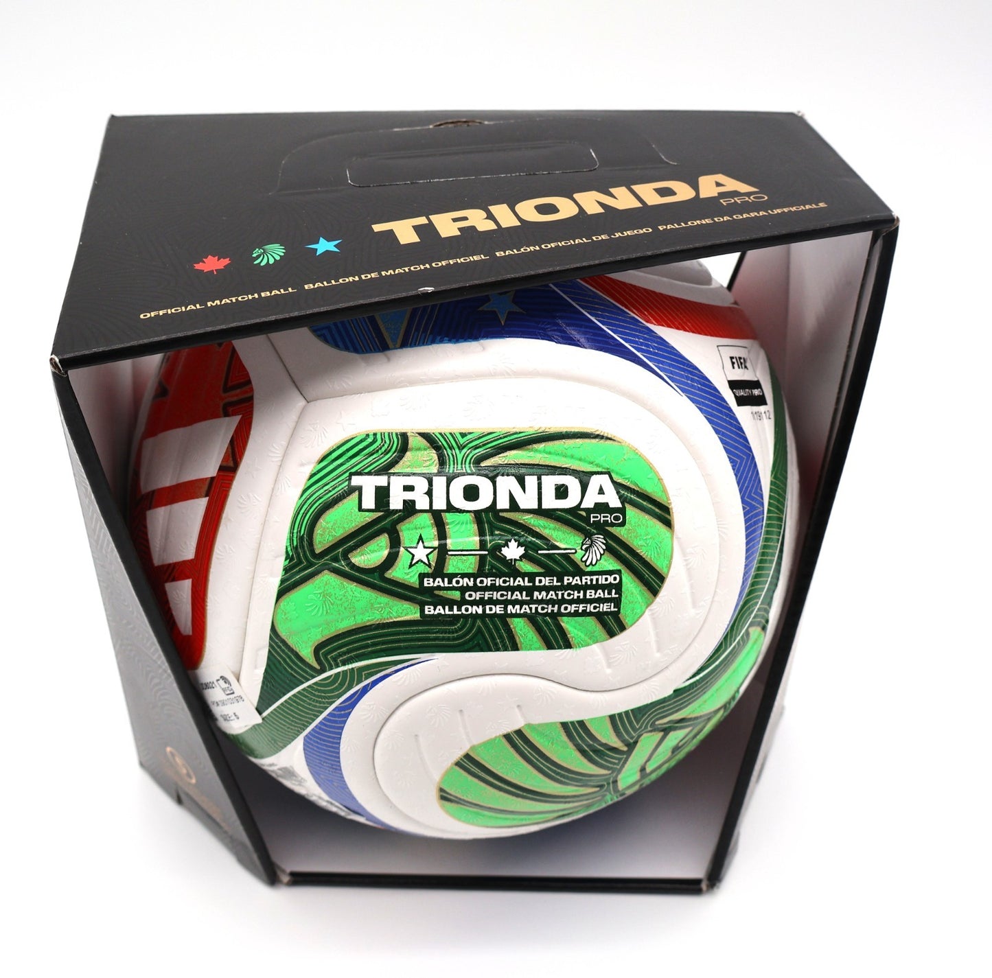 BNIB OFFICIAL ADIDAS TRIONDA PRO WORLD CUP 2026 MATCH BALL SIZE 5 (JD8021)