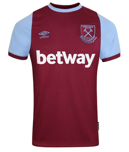 BNWT 2020 2021 UMBRO WEST HAM HOME SHIRT ANY NAME ANY NUMBER MEN'S